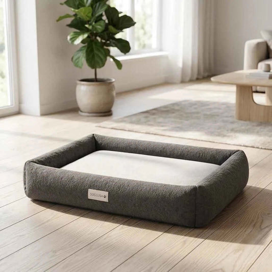 Dog Bed Cooling Mat with Memory Foam Dog Bed | Bundle Set