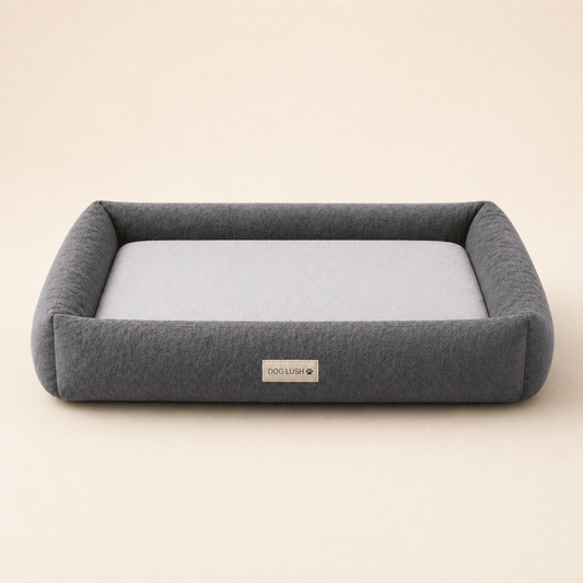 Cooling Gel Mat for Dogs with Memory Foam Bed