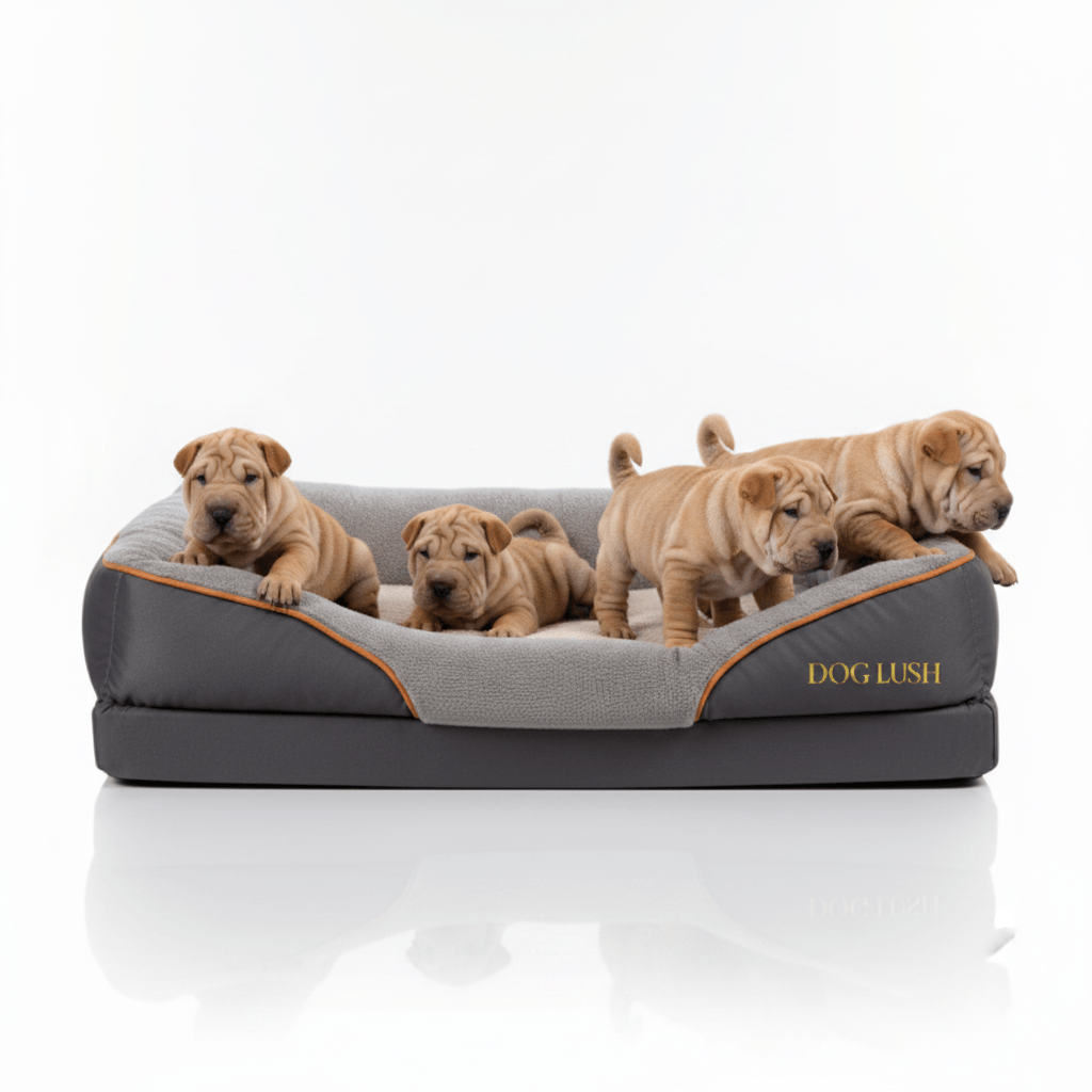 Orthopedic Dog Bed Removable Cover Milano