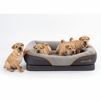 Orthopedic Dog Bed Removable Cover Milano